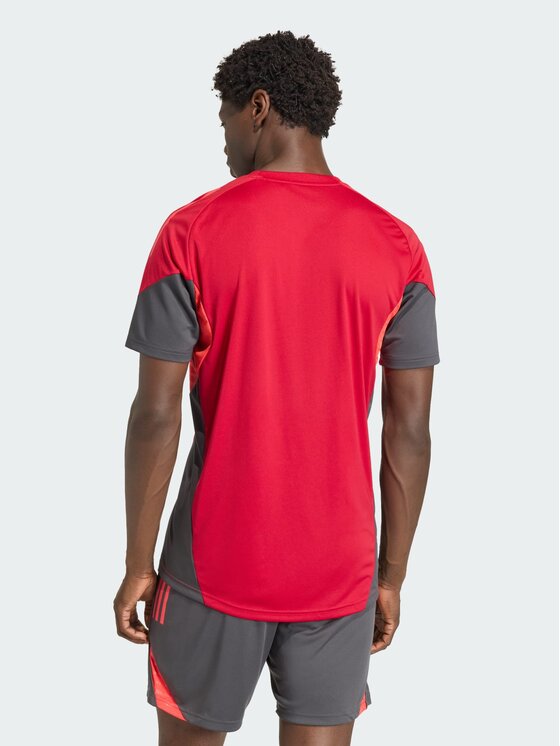 adidas adidas Koszulka techniczna 157793 Czerwony Slim Fit