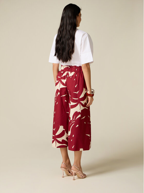 Oltre Oltre Gonna maxi 1015J100326N0V6 Rosso A-Line Fit