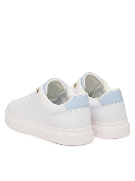 Tommy Hilfiger Tommy Hilfiger Снікерcи Th Feminine Cupsole Leather FW0FW09105 Білий