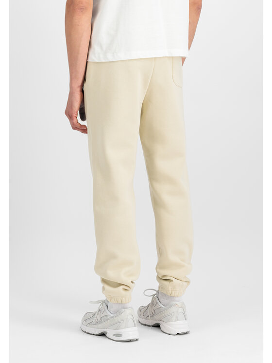 Alpha Industries Alpha Industries Joggery Basic Small Logo II Jogger Beżowy Regular Fit