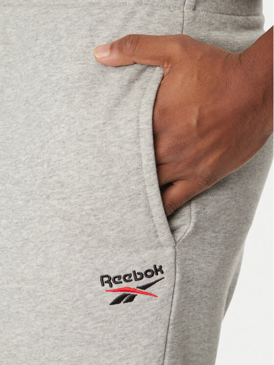 Reebok Reebok Pantaloni scurți sport 100221793 Gri Regular Fit