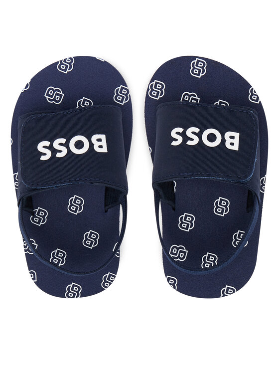 BOSS BOSS Sandały J52156 S Granatowy