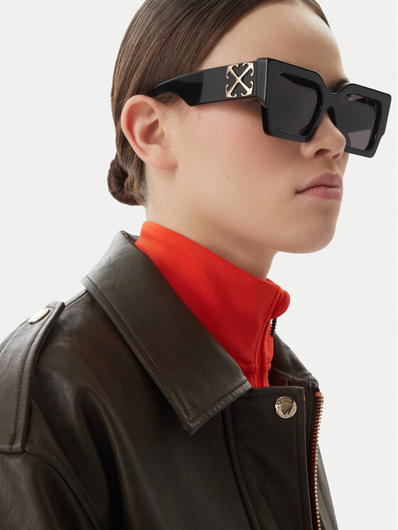 Off-White Off-White Akiniai nuo saulės OERI128 Juoda
