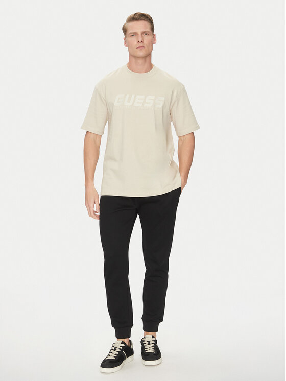 Guess Guess T-krekls Z5RI10 I3Z14 Écru Regular Fit