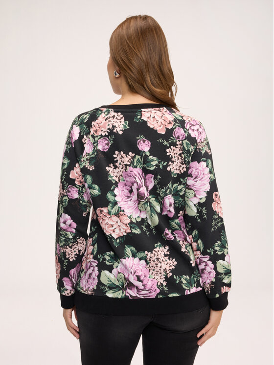 Fiorella Rubino Fiorella Rubino Bluza G80VL009619N0Z3 Czarny Regular Fit