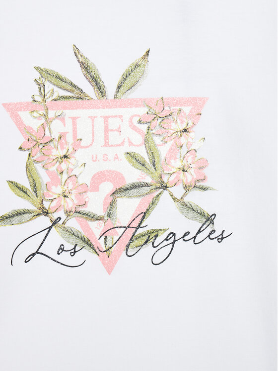Guess Guess Bluse J4BI26 J1314 Weiß Regular Fit