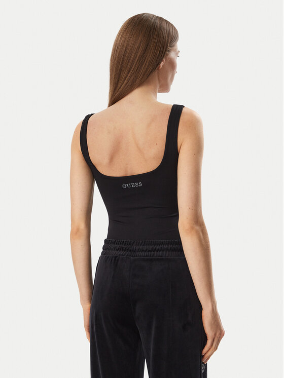 Guess Guess Glaustinukė V6YP17 K4709 Juoda Regular Fit