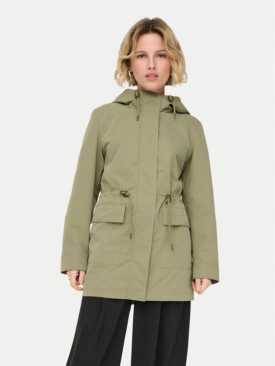 ONLY ONLY Parka Louise 15312869 Zöld Regular Fit