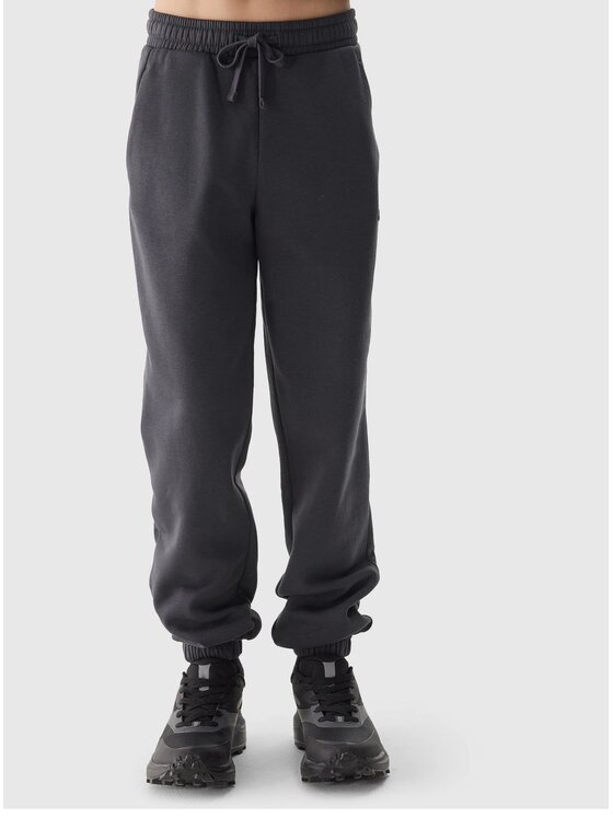 4F 4F Spodnie dresowe 4FJWAW24TTROU0920 Szary Oversize