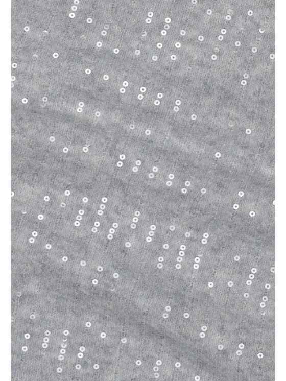Pieces Pieces Κασκόλ Pcjulietta Long Sequins Scarf Bc Γκρι