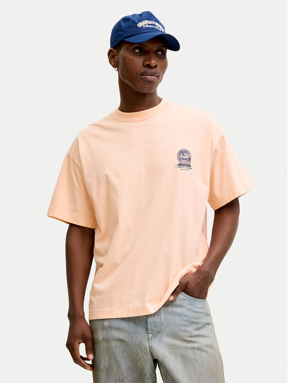Jack & Jones Jack & Jones T-Shirt Maine 12291780 Różowy Regular Fit