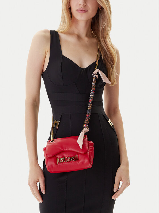 Just Cavalli Just Cavalli Дамска чанта 79RA4BD2 ZS748 Червен
