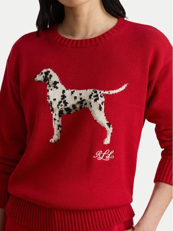 LAUREN RALPH LAUREN LAUREN RALPH LAUREN Светр 200B27843001 Червоний Relaxed Fit