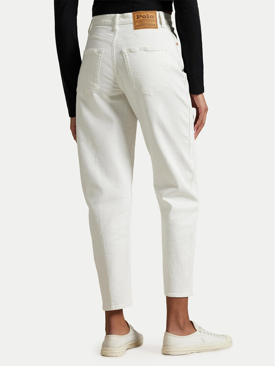 Polo Ralph Lauren Polo Ralph Lauren Džinsai 211969399001 Balta Tapered Fit