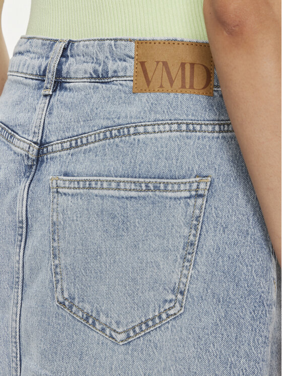 Vero Moda Vero Moda Džínsová sukňa Tessa 10301536 Modrá Regular Fit
