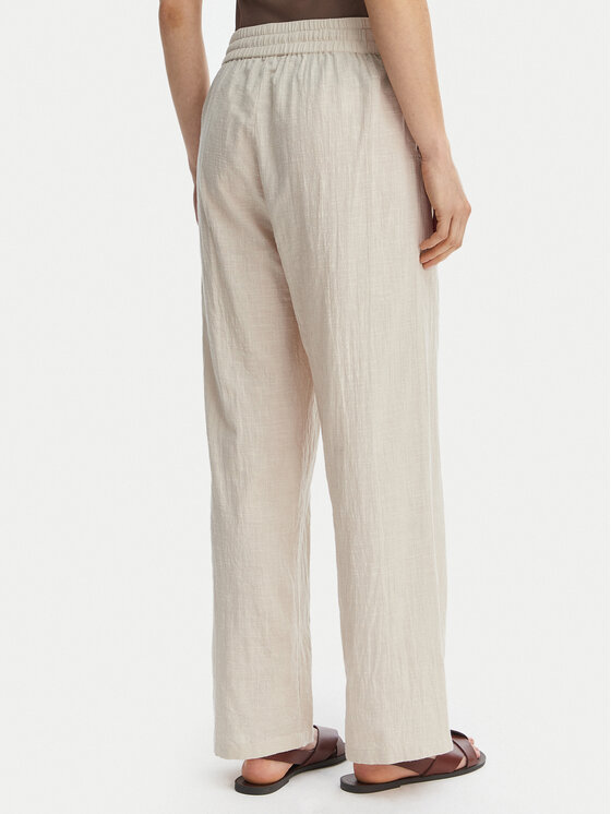 ONLY ONLY Spodnie materiałowe Tizana 15319090 Beżowy Regular Fit