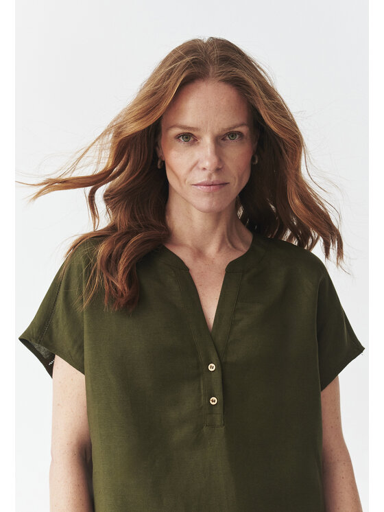 TATUUM TATUUM Halenka SARAKINO Khaki Loose Fit