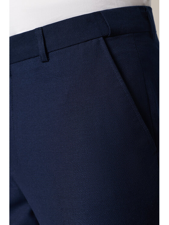 Lancerto Lancerto Garnitur Siracusa GA073126000001 Granatowy Slim Fit