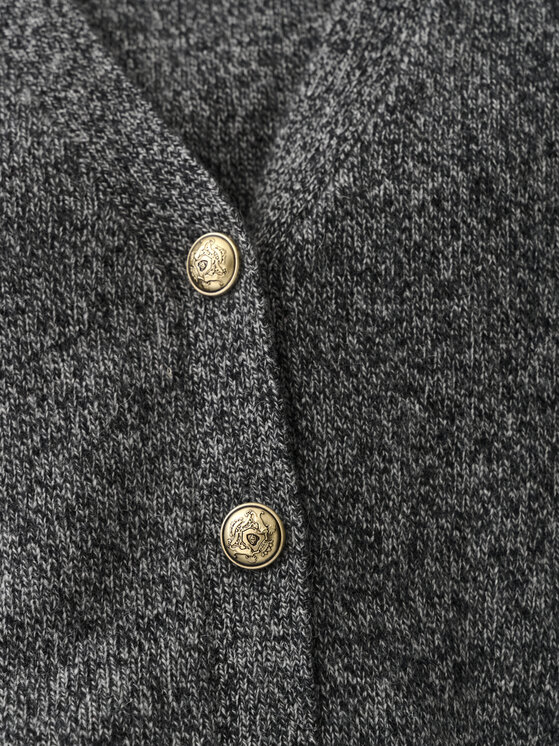 TATUUM TATUUM Sweter RELSON Szary V-Neck Fit