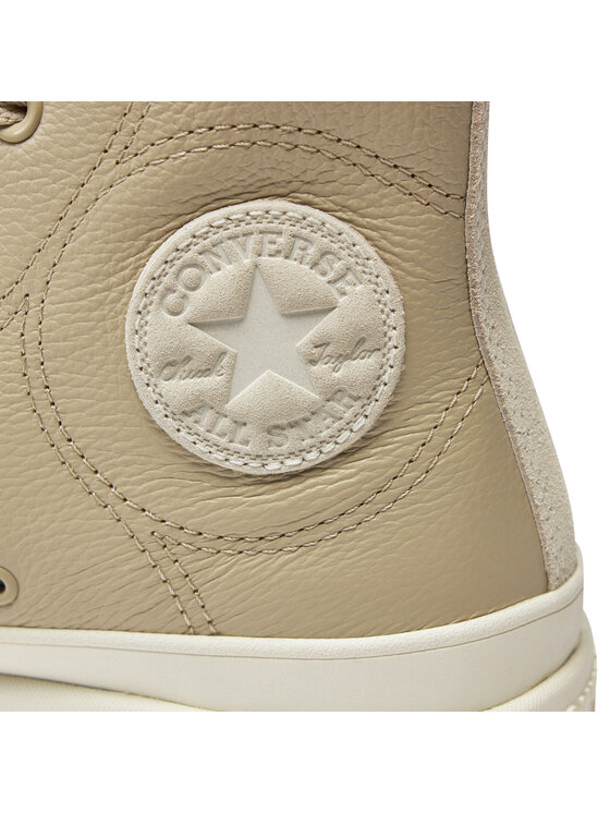 Converse Scarpe da ginnastica Chuck Taylor All Star Construct Leather A06595C Beige