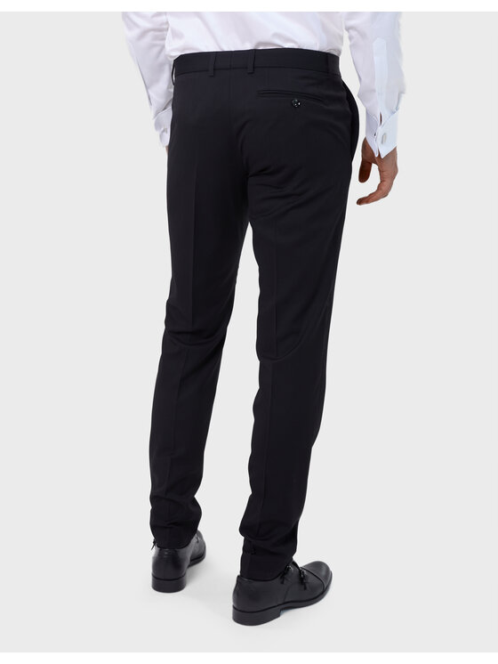 Evenemen Evenemen Garnitur Patron Nero Czarny Slim Fit
