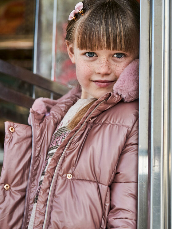 Mayoral Mayoral Zimska jakna 4489 Roza Regular Fit