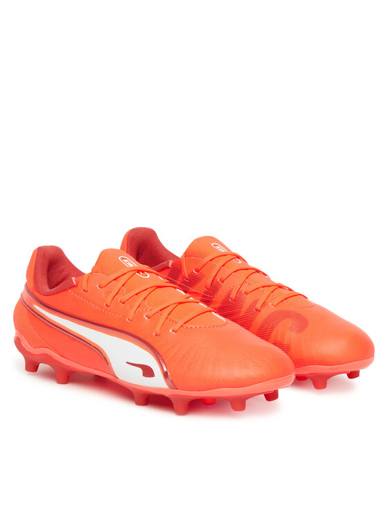 Puma Puma Ghete pentru fotbal King Match Fg/Ag Jr 108320 01 Portocaliu