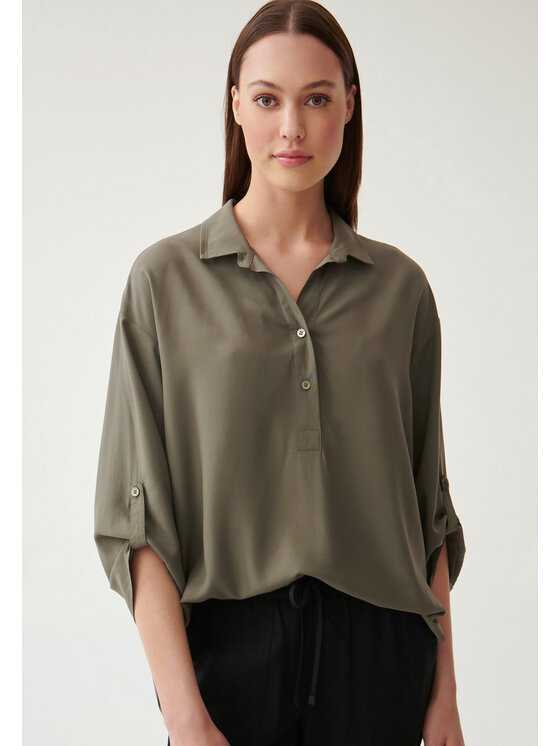 TATUUM TATUUM Halenka BALEA Khaki Loose Fit