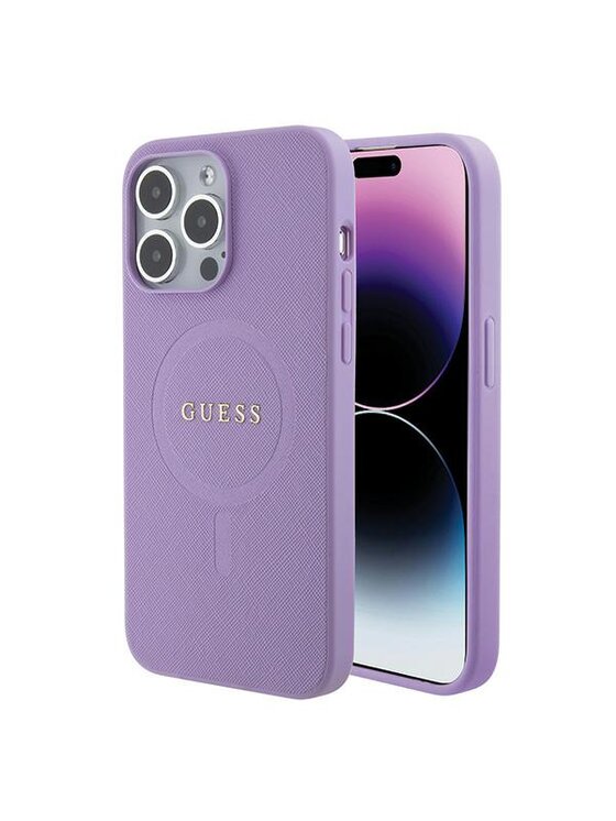 Etui na telefon Guess, Fioletowe, iPhone 15 Pro Max
