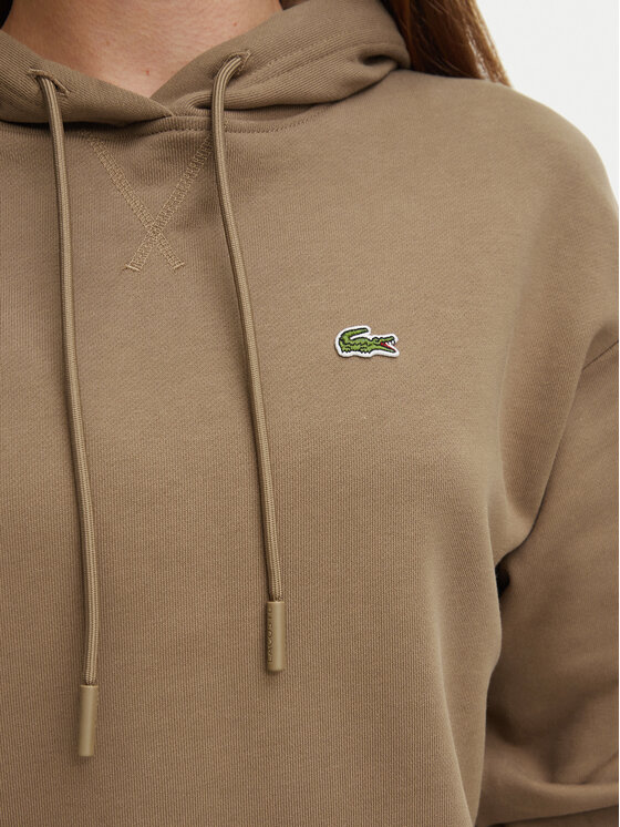 Lacoste Lacoste Bluza SF7612 Brązowy jasny Oversize