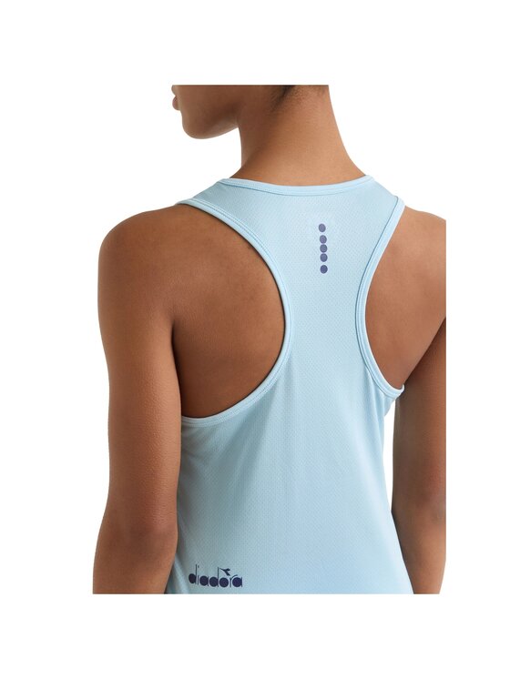 Diadora Diadora Koszulka techniczna L. TANK CORE Niebieski Basic Fit