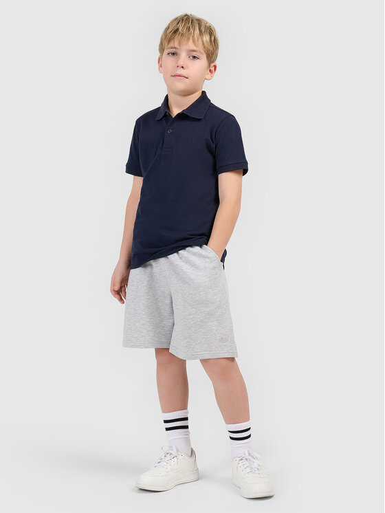4F 4F Szorty sportowe BASIC+ Szary Oversize