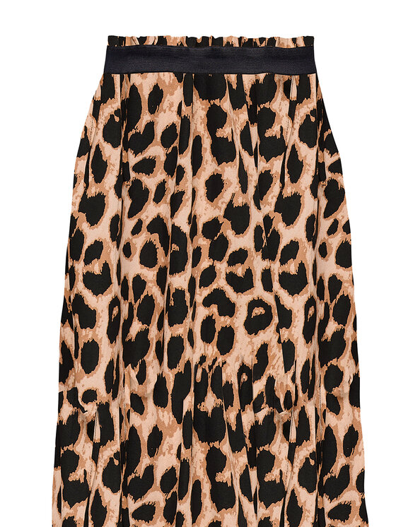 ONLY ONLY Fustă plisată Venedig 15251761 Maro Regular Fit