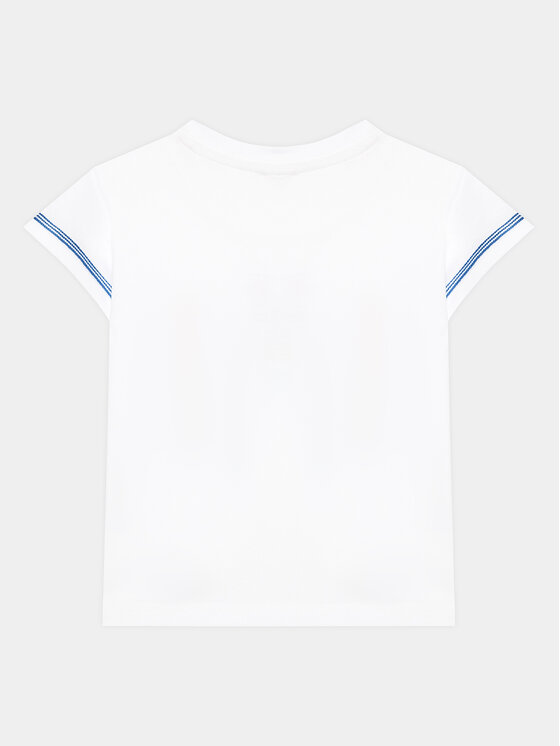 United Colors Of Benetton United Colors Of Benetton Majica 3I1XA102Z Bela Regular Fit