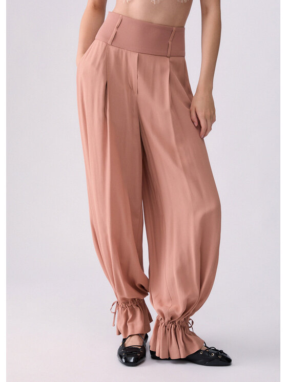 Liu Jo Liu Jo Pantalone da abito CF6132T576AX0804 Rosa Regular Fit