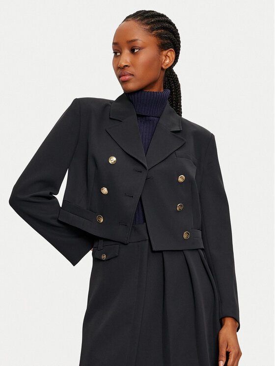 Motivi Motivi Сако Q605Q000739N Черен Regular Fit