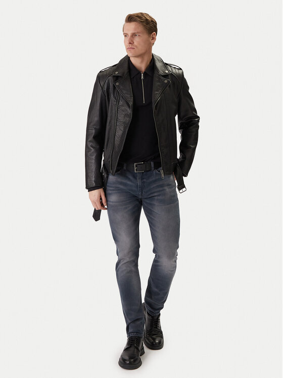 HUGO HUGO Jeansy 50555167 Modrá Regular Fit