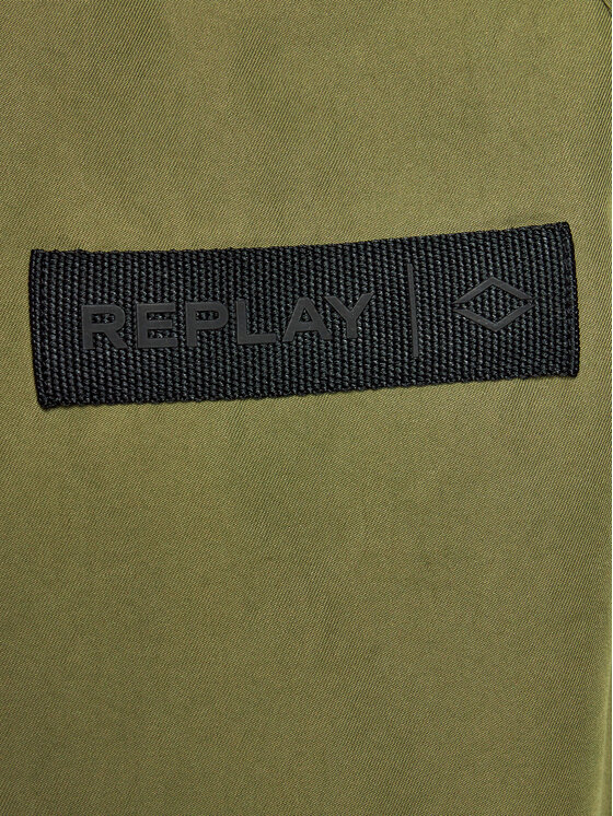REPLAY Replay Parka M8362.000.84724 Zielony Regular Fit