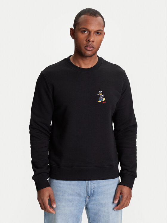 KARL LAGERFELD KARL LAGERFELD Mikina 705099 553930 Černá Regular Fit
