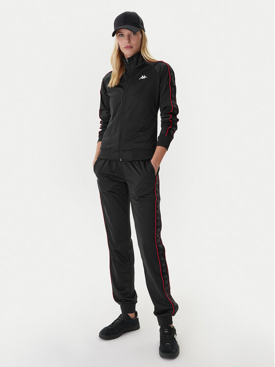 Kappa Kappa Teplákové kalhoty 303R5K0 Černá Slim Fit