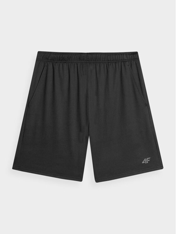 4F 4F Szorty sportowe 4FWAW24TFSHM697-20S Czarny Regular Fit