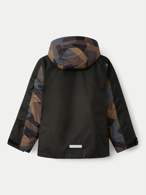 NAME IT NAME IT Скиорско яке 13228952 Кафяв Regular Fit
