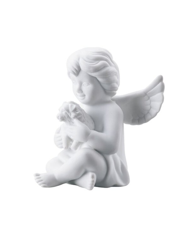 Rosenthal Rosenthal Figurka Anioł duży z psem Biały
