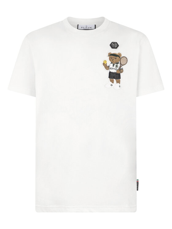 PHILIPP PLEIN PHILIPP PLEIN T-Shirt 30553 Biały Regular Fit