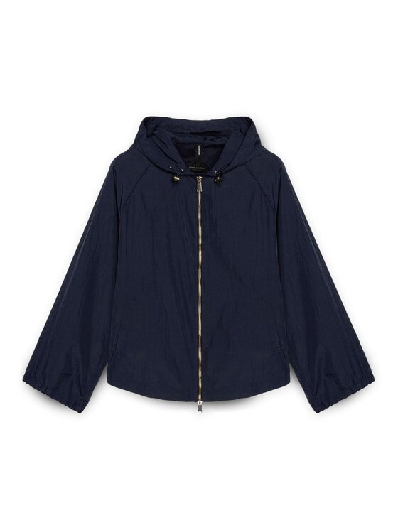 Fiorella Rubino Fiorella Rubino Cappotto F404T001293N034 Blu A-Line Fit