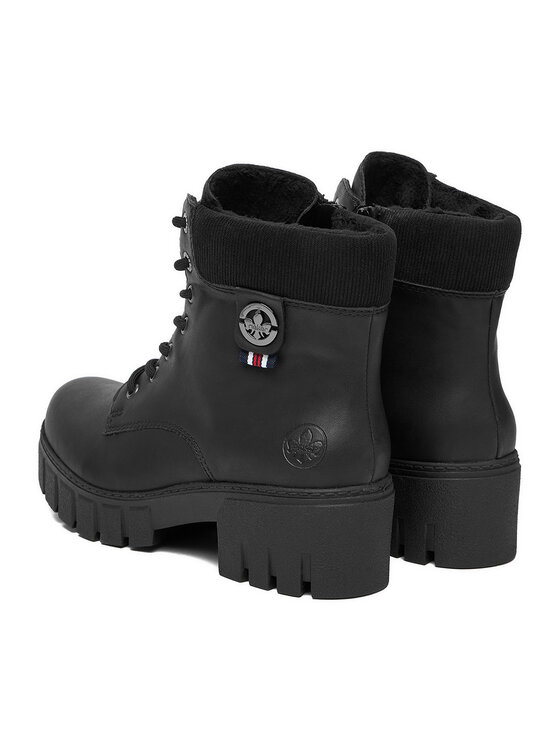 Rieker Rieker Schnürschuhe CEO-74532-00 Schwarz