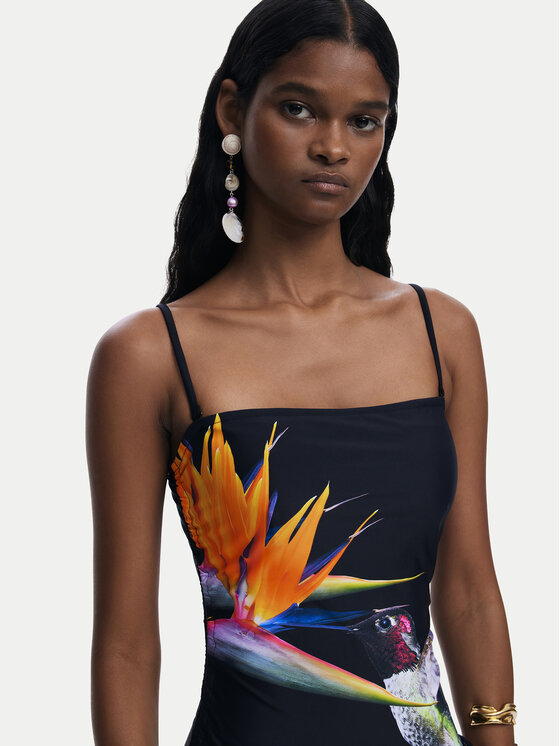Desigual Desigual Kupaći kostim Colibri 25SWMK10 Crna