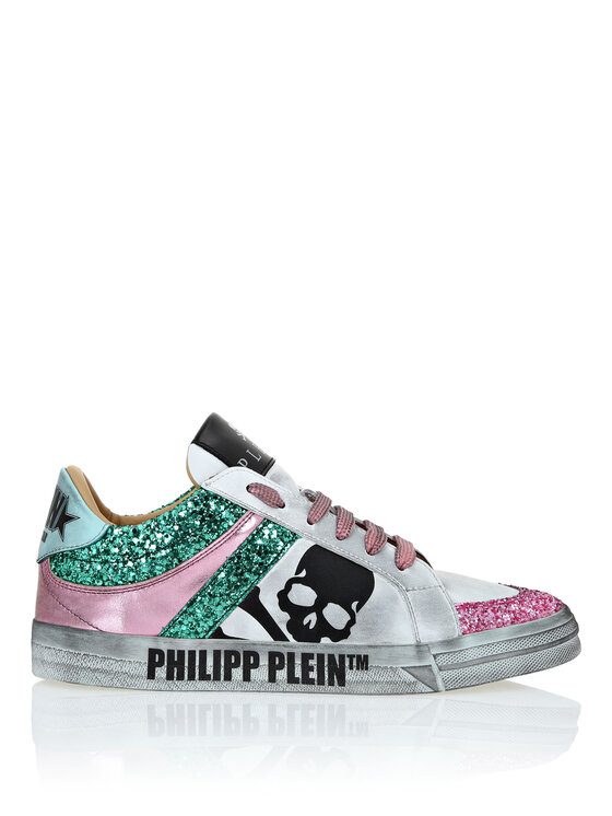 PHILIPP PLEIN PHILIPP PLEIN Sneakersy 8977 Turkusowy