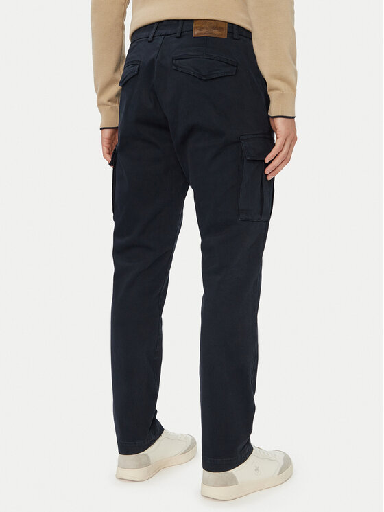 Aeronautica Militare Aeronautica Militare Cargo stiliaus kelnės 262PA1740UCT04381 Tamsiai mėlyna Regular Fit