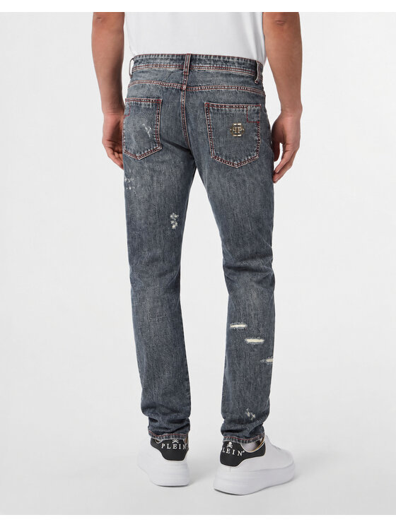 PHILIPP PLEIN PHILIPP PLEIN Džínsy 30882 Straight Leg